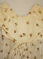 Dress, cotton, silk, British