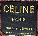 Céline (French, founded 1945), leather, metal, French