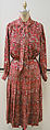 Ensemble, Céline (French, founded 1945), cotton, silk, metal, French