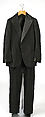 Tuxedo, wool, silk, American