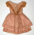 Dress, silk, American