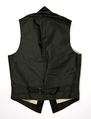 Waistcoat, silk, American