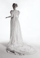 Evening dress, cotton, French