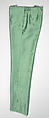 Toreador pants, silk, Italian