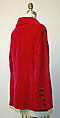 Evening suit, Yves Saint Laurent (French, founded 1961), cotton, glass, French