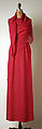 Evening dress, House of Givenchy (French, founded 1952), silk, French