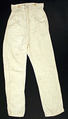 Trousers, linen, American