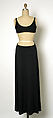 Evening dress, Halston (American, Des Moines, Iowa 1932–1990 San Francisco, California), silk, American