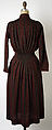 Dress, Claire McCardell (American, 1905–1958), wool, metal, leather, American