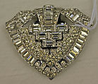 Clip, metal, glass, American