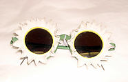 Sunglasses, Marcel Rochas (French, 1902–1955), clay, metal, French