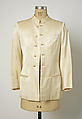Evening jacket, (a) silk; (b) wool, American