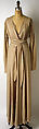 Evening dress, Valentina (American, born Kyiv 1899–1989), silk, American