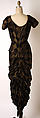 Evening dress, Elsa Schiaparelli (Italian, 1890–1973), silk, metal, French