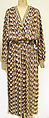 Evening dress, Missoni (Italian, founded 1953), silk, lurex, synthetic fiber, Italian