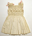 Dress, Emilia and Elvira Frezzini (Italian), cotton, silk, Italian
