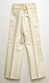 Sailor suit, Emilia and Elvira Frezzini (Italian), cotton, wool, Italian