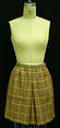 Ensemble, Oscar de la Renta, LLC. (American, founded 1965), (a–d) wool; (e) leather, American