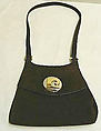 Purse, Pierre Cardin  French, born Italy, leather, metal, French