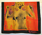 Scarf, synthetic fiber, American