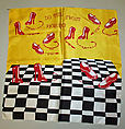 Scarf, Fiorucci (Italian, founded 1962), (a, f, h) polyester; (b, g, i) acetate; (c, d, e, j, l, m) cotton; (k) acetate, nylon; , Italian