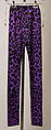 Ensemble, Fiorucci (Italian, founded 1962), cotton, synthetic fiber, metallic thread, Italian