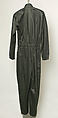 Jumpsuit, Parachute (American), cotton, polyester, American