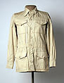 Jacket, Yves Saint Laurent (French, founded 1961), cotton, French
