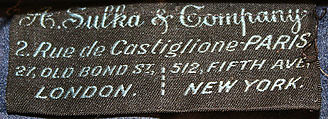 Dressing gown, A. Sulka &amp; Company (French, 1893–2002), silk, American