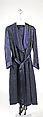 Dressing gown, A. Sulka & Company (French, 1893–2002), silk, American