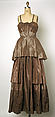 Evening dress, Gilbert Adrian (American, Naugatuck, Connecticut 1903–1959 Hollywood, California), silk, American