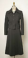 Suit, Yves Saint Laurent (French, founded 1961), wool, French