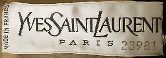 Evening dress, Yves Saint Laurent (French, founded 1961), silk, French