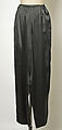 Evening ensemble, Valentino (Italian, born 1932), silk, Italian
