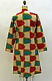 Coat, Mary McFadden (American, born New York 1938–2024 Southampton, New York), cotton, silk, American