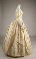 Evening ensemble, silk, British
