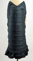 Bustle, cotton, metal, British