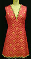 Evening ensemble, Oscar de la Renta, LLC. (American, founded 1965), silk, fur, American