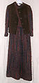 Ensemble, Yves Saint Laurent (French, founded 1961), wool, silk, leather, French