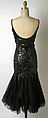 Evening dress, Norman Norell (American, Noblesville, Indiana 1900–1972 New York), silk, plastic, American