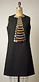 Dress, Pierre Cardin (French (born Italy), San Biagio di Callalta 1922–2020 Neuilly), wool, metal, French