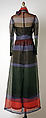 Evening ensemble, House of Givenchy (French, founded 1952), silk, French