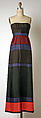 Evening ensemble, House of Givenchy (French, founded 1952), silk, French
