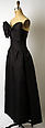 Evening dress, Oscar de la Renta, LLC. (American, founded 1965), synthetic fiber, American