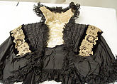 Cape, House of Worth (French, 1858–1956), silk, linen, French