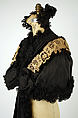Cape, House of Worth (French, 1858–1956), silk, linen, French