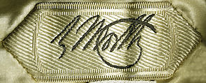 Cape, House of Worth (French, 1858–1956), silk, linen, French