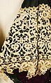 Cape, House of Worth (French, 1858–1956), silk, linen, sequins, beads, French