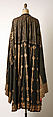 Evening coat, Fortuny (Italian, founded 1906), silk, glass, Italian