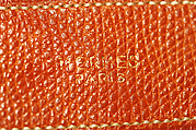 Belt, Hermès (French, founded 1837), leather, French